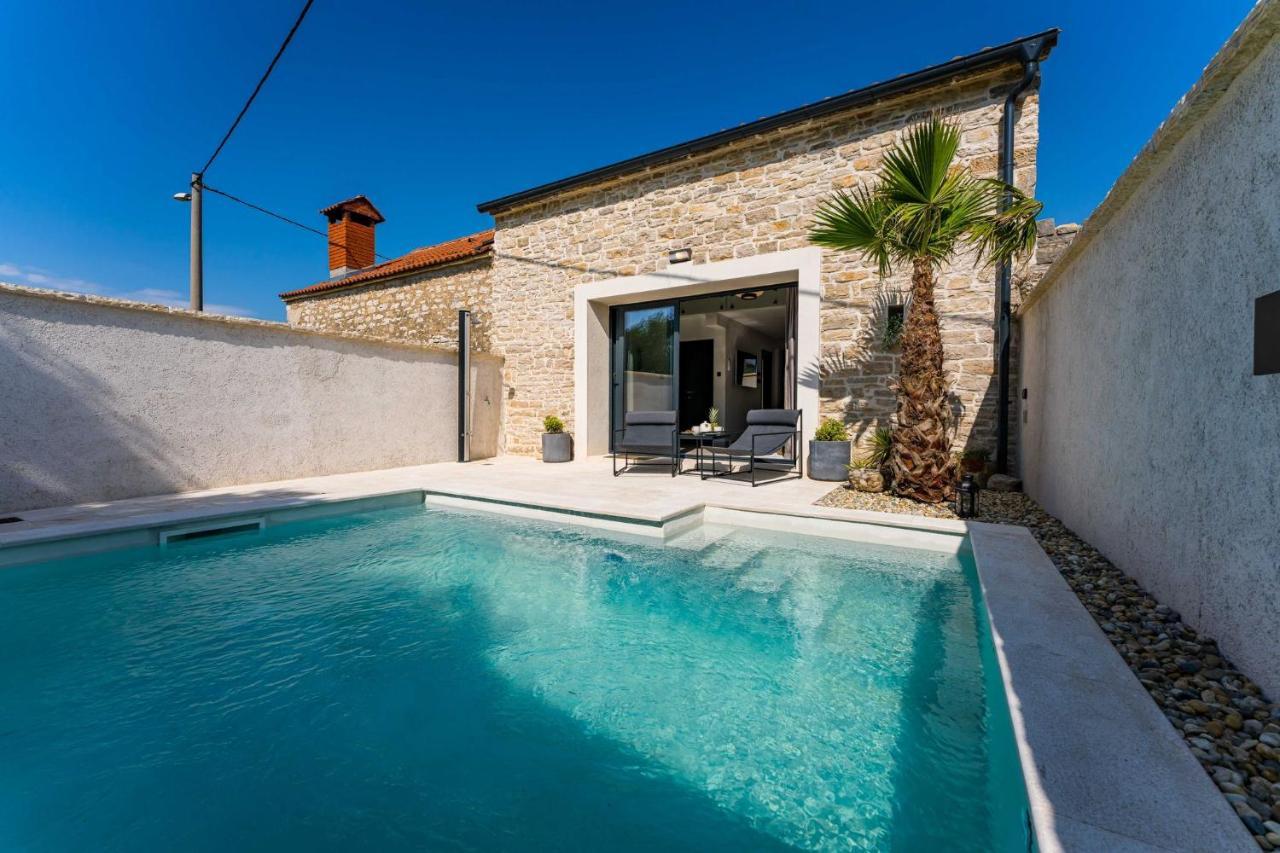 Villa Stone House With Pool Poeta à Pridraga Extérieur photo